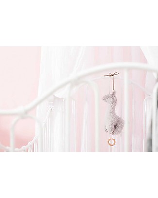 Jollein Musical Hanger Lama - Grey Rattles