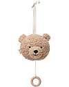 Jollein Musical Hanger Teddy Bear Biscuit - From birth Music boxes