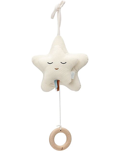 Jollein Musical Mobile Star - Ivory - Plays Schubert's Melody Mobiles