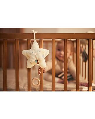 Jollein Musical Mobile Star - Ivory - Plays Schubert's Melody Music boxes