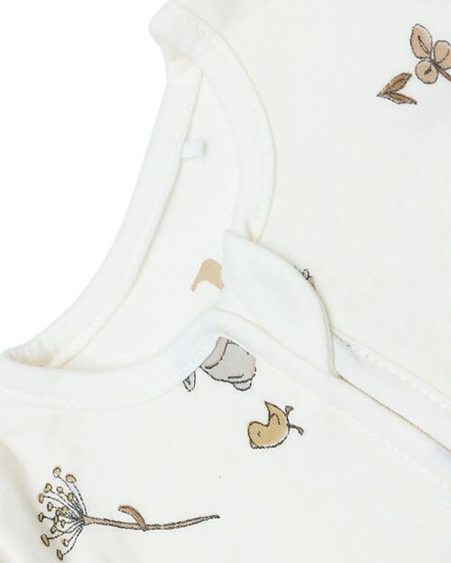 Jollein Newborn Sleeping Bag with Removable Sleeves - 60cm- Round - Riverside - TOG 1 Sleeping Bags