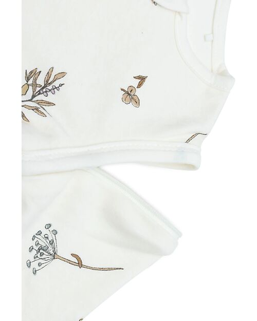 Jollein Newborn Sleeping Bag with Removable Sleeves - 60cm- Round - Riverside - TOG 1 Sleeping Bags