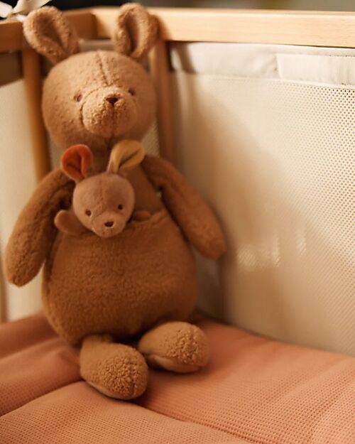 Jollein Plush Toy with Removable Baby - Kangaroots - Soft and Safe Soft Toys