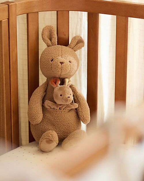Jollein Plush Toy with Removable Baby - Kangaroots - Soft and Safe Soft Toys