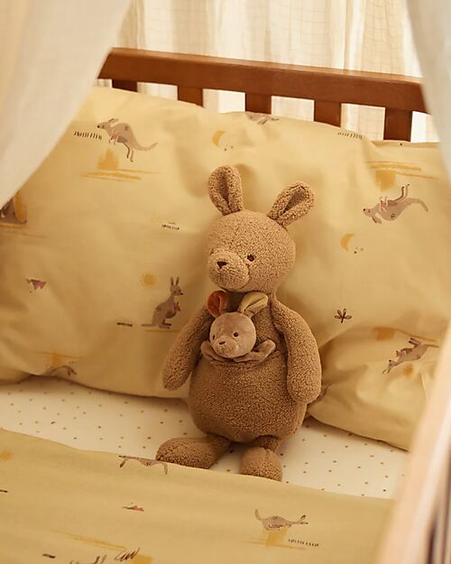 Jollein Plush Toy with Removable Baby - Kangaroots - Soft and Safe Soft Toys