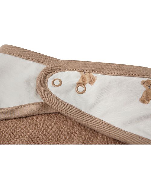 Jollein Set of 2 Bandana Bibs - Teddy Bear - GOTS Certification Bandana Bibs