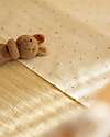Jollein Sheet Cradle - 100% Cotton - 75x100 cm - Kangaroos and Dusty Dot Cradle Bed Linen