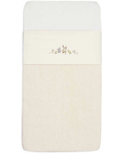 Jollein Sheet Cradle - 100% Cotton - 75x100 cm - Riverside Bed Sheets and Pillow Cases