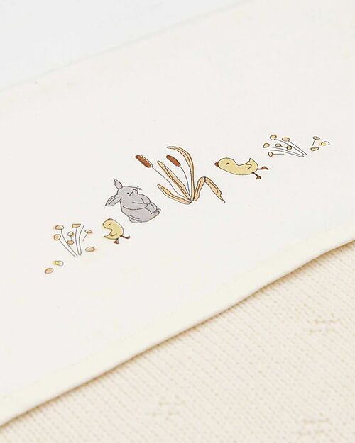 Jollein Sheet Cradle - 100% Cotton - 75x100 cm - Riverside Cradle Bed Linen