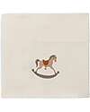 Jollein Sheet Cradle - 100% Cotton - 75x100 - Nostalgic Ride Cradle Bed Linen