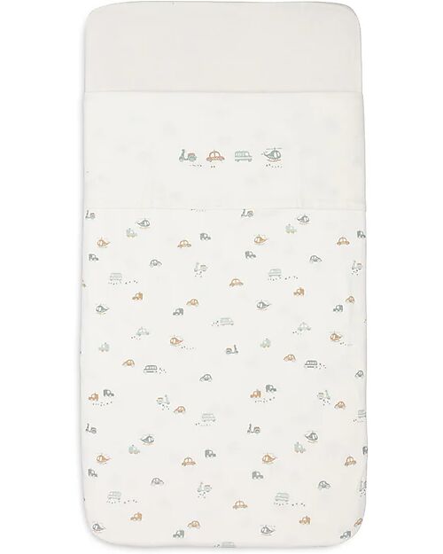 Jollein Sheet for Bed - 100% Cotton - 120x150 cm - On The Go Bed Sheets and Pillow Cases