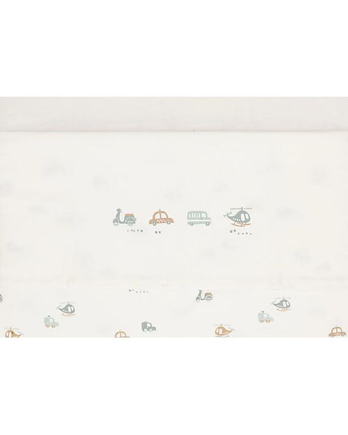 Jollein Sheet for Bed - 100% Cotton - 120x150 cm - On The Go Bed Sheets and Pillow Cases