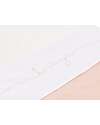 Jollein Sheet for Bed - 100% Cotton - 120x150cm - Love You - Pale Pink Bed Sheets and Pillow Cases