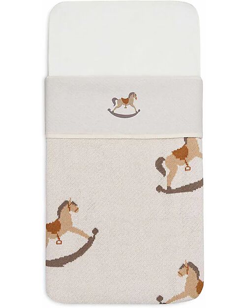 Jollein Sheet for Bed - 100% Cotton - 120x150cm - Nostalgic Ride Bed Sheets and Pillow Cases