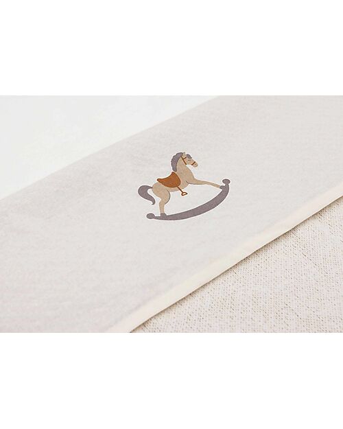 Jollein Sheet for Bed - 100% Cotton - 120x150cm - Nostalgic Ride Bed Sheets and Pillow Cases