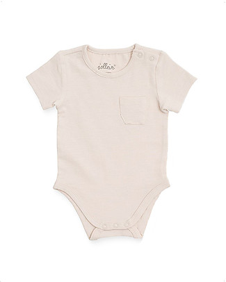 Jollein Short Sleeves Body Forest - Off-white - Elasticated Cotton Short Sleeves Bodies