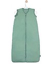 Jollein Sleeping Bag 4-seasons with Removable Sleeves, Rib Forest Green - 110 cm Sleeping Bags