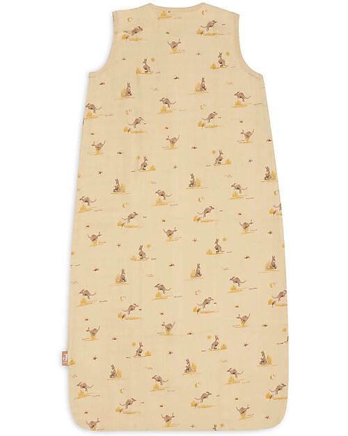 Jollein Sleeping Bag Muslin - Kangaroos - 90 cm - TOG 0,5 - 100% Cotton Sleeping Bags
