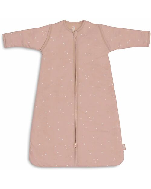 Jollein Sleeping Bag with Removable Sleeves - 70cm - Twinkling - Wild Rose - TOG 3 Sleeping Bags