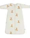 Jollein Sleeping Bag with Removable Sleeves - 90cm - Teddy Bear - TOG 3 Sleeping Bags