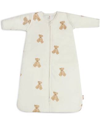 Jollein Sleeping Bag with Removable Sleeves - 90cm - Teddy Bear - TOG 3 Sleeping Bags