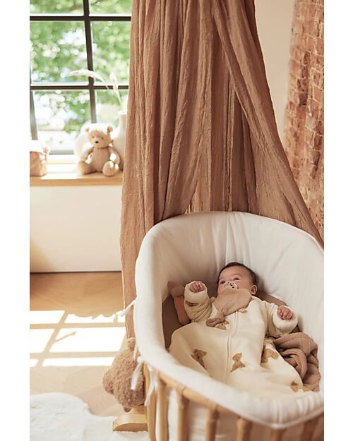 Jollein Sleeping Bag with Removable Sleeves - 90cm - Teddy Bear - TOG 3 Sleeping Bags