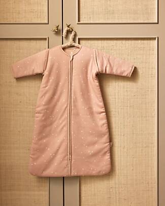 Jollein Sleeping Bag With Removable Sleeves 90cm Twinkling Wild Rose Sleeping Bags