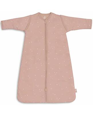 Jollein Sleeping Bag with Removable Sleeves - 90cm - Twinkling - Wild Rose - TOG 3 Sleeping Bags