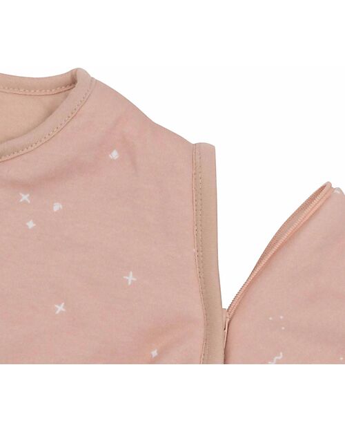 Jollein Sleeping Bag with Removable Sleeves - 90cm - Twinkling - Wild Rose - TOG 3 Sleeping Bags