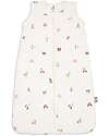 Jollein Sleeping Bag with Removable Sleeves - Animal Friends - 90 cm - TOG 2.5/3.5 Muslin Swaddle