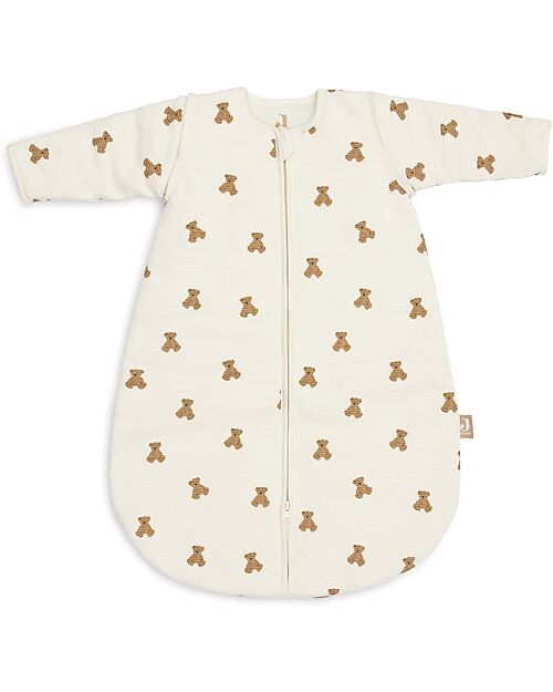Jollein Sleeping Bag with Removable Sleeves - Mini Teddy Bear - 60 cm - TOG 2.5/3.5 Sleeping Bags