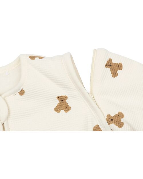 Jollein Sleeping Bag with Removable Sleeves - Mini Teddy Bear - 60 cm - TOG 2.5/3.5 Sleeping Bags