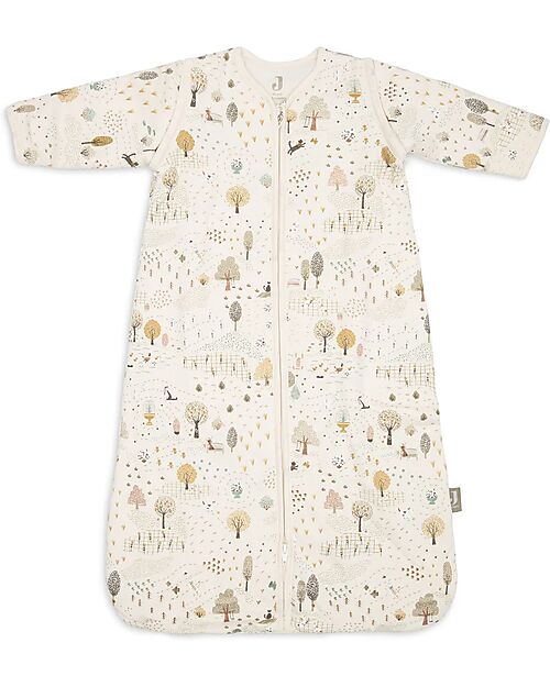 Jollein Sleeping Bag with Removable Sleeves - Tiny Park - 90 cm - TOG 2.5/3.5 Sleeping Bags