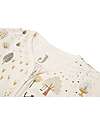 Jollein Sleeping Bag with Removable Sleeves - Tiny Park - 90 cm - TOG 2.5/3.5 Sleeping Bags