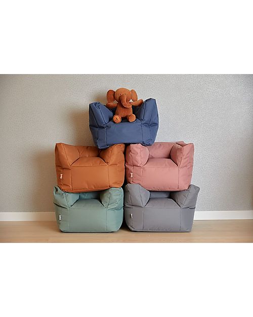 Jollein Sofa Beanbag - Ash Green - 46x37x40cm Cushions