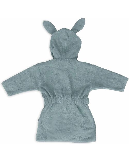 Jollein Terry Bathrobe for 3-4 Years - Sea Green Towels And Flannels