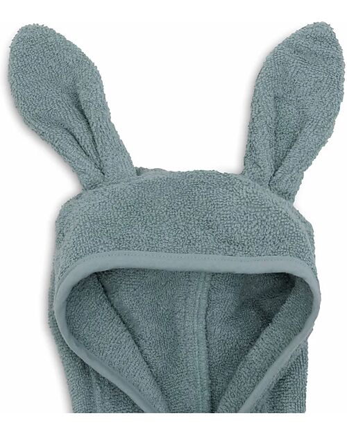 Jollein Terry Bathrobe for 3-4 Years - Sea Green Towels And Flannels