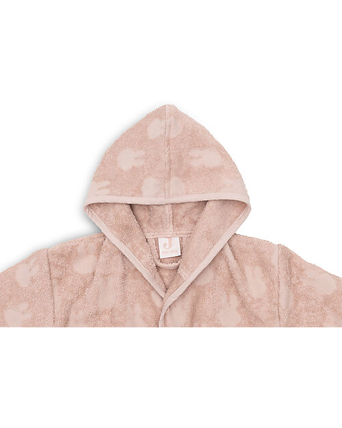 Jollein Terry Bathrobe - Miffy Jacquard - Wild Rose Towels And Flannels