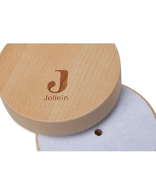 Jollein Toy Holder - Suitable for Attaching to Box - 100% Wood Mobiles