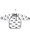 Jollein Waterproof Bib with Sleeves, Leopard Waterproof Bibs