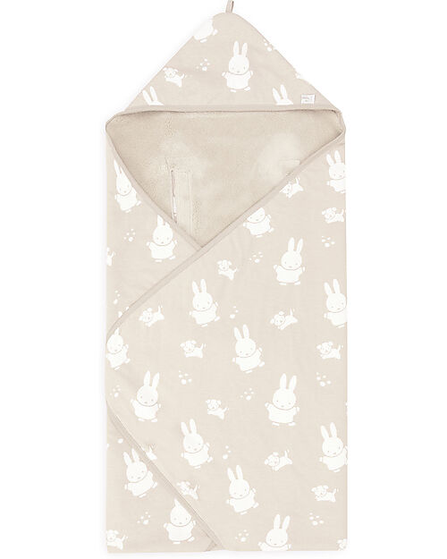 Jollein Wrap Blanket MiffySnuffy Sand unisex (bambini)
