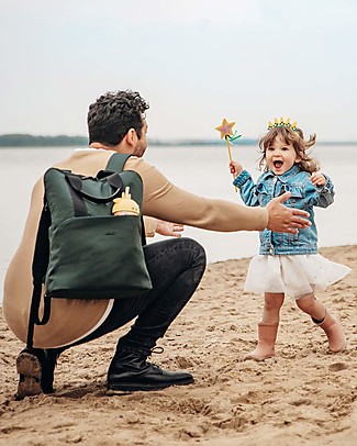 Joolz Backpack - Green - Includes a Comfortable Changing Mat - 100% Sustainable Fabrics! Backpack