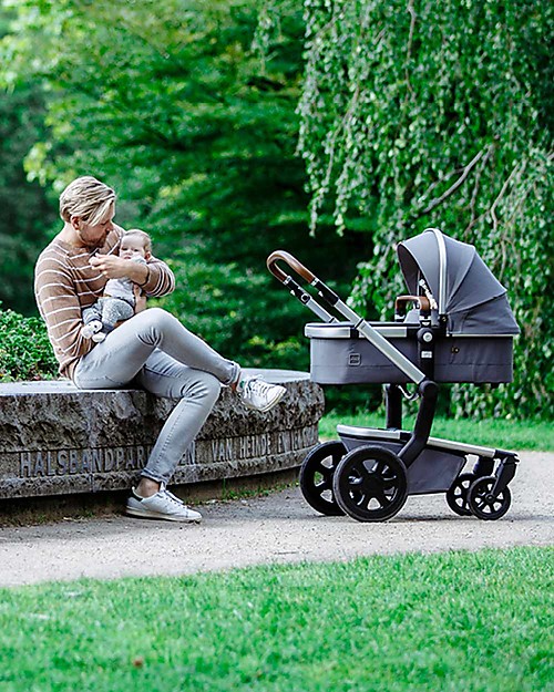 Joolz Day Earth Travel System Hippo Grey Pram Pushchair unisex bambini