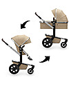 Joolz Day³ Earth Travel System, Camel Beige - Pram + Pushchair Trio and Duo Strollers