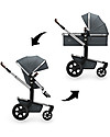 Joolz Day³ Earth Travel System, Hippo Grey - Pram + Pushchair Trio and Duo Strollers