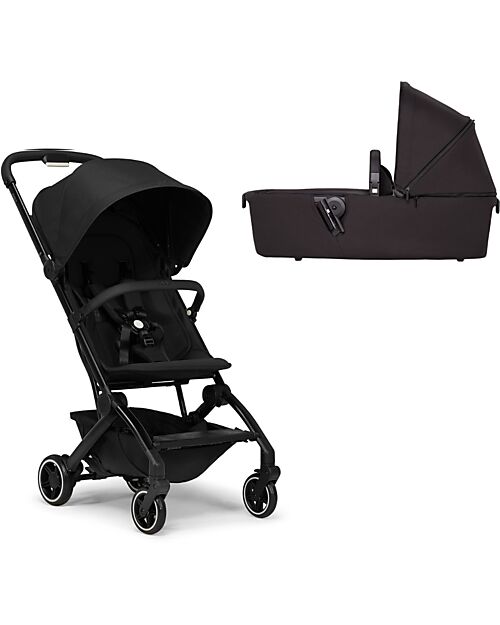 Joolz Duo Joolz Aer+ Stroller + Carry Cot - Refined Black - Ergonomic and Light Trio and Duo Strollers