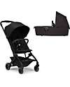 Joolz Duo Joolz Aer+ Stroller + Carry Cot - Refined Black - Ergonomic and Light Trio and Duo Strollers