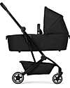Joolz Duo Joolz Aer+ Stroller + Carry Cot - Refined Black - Ergonomic and Light Trio and Duo Strollers