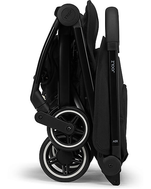 Joolz Duo Joolz Aer+ Stroller + Carry Cot - Refined Black - Ergonomic and Light Trio and Duo Strollers