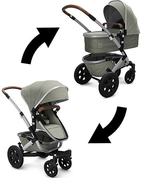 Joolz Geo² Complete Set Pushchair Pram, Daring Grey Eco